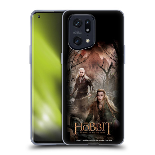 The Hobbit The Battle of the Five Armies Posters Elves Soft Gel Case for OPPO Find X5 Pro
