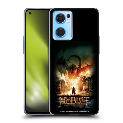 The Hobbit The Battle of the Five Armies Posters Smaug Soft Gel Case for OPPO Reno7 5G / Find X5 Lite