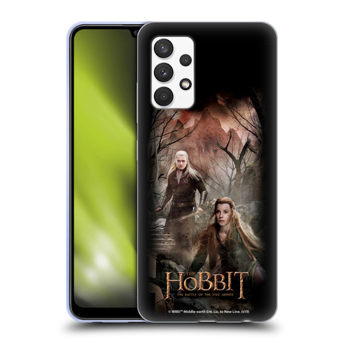 The Hobbit The Battle of the Five Armies Posters Elves Soft Gel Case for Samsung Galaxy A32 (2021)