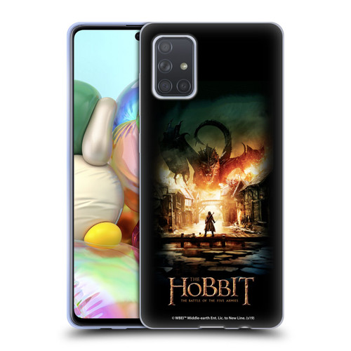 The Hobbit The Battle of the Five Armies Posters Smaug Soft Gel Case for Samsung Galaxy A71 (2019)