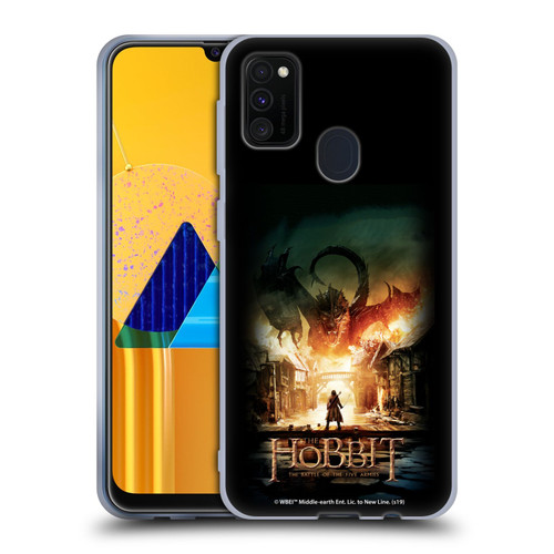 The Hobbit The Battle of the Five Armies Posters Smaug Soft Gel Case for Samsung Galaxy M30s (2019)/M21 (2020)