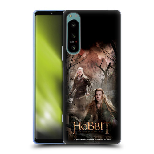 The Hobbit The Battle of the Five Armies Posters Elves Soft Gel Case for Sony Xperia 5 IV
