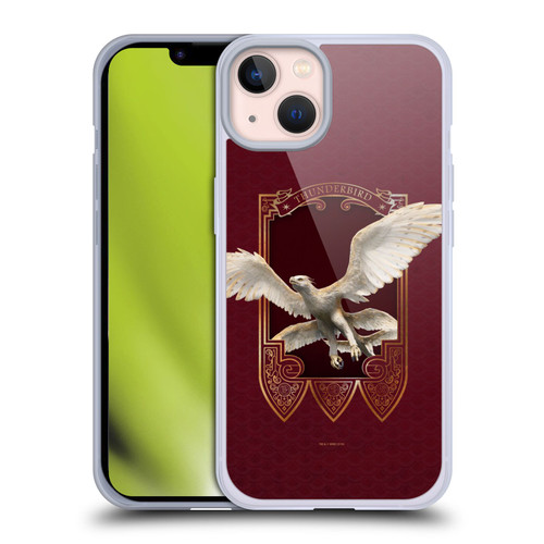 Fantastic Beasts And Where To Find Them Beasts Thunderbird Soft Gel Case for Apple iPhone 13