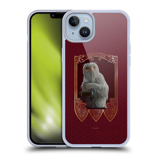 Fantastic Beasts And Where To Find Them Beasts Demiguise Soft Gel Case for Apple iPhone 14 Plus