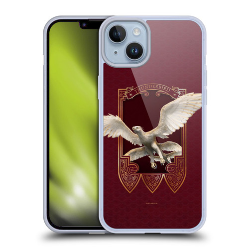 Fantastic Beasts And Where To Find Them Beasts Thunderbird Soft Gel Case for Apple iPhone 14 Plus