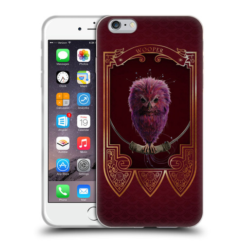 Fantastic Beasts And Where To Find Them Beasts Wooper Soft Gel Case for Apple iPhone 6 Plus / iPhone 6s Plus