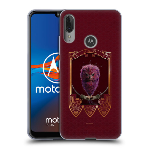 Fantastic Beasts And Where To Find Them Beasts Wooper Soft Gel Case for Motorola Moto E6 Plus
