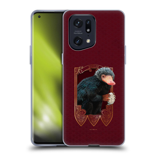 Fantastic Beasts And Where To Find Them Beasts Niffler Soft Gel Case for OPPO Find X5 Pro