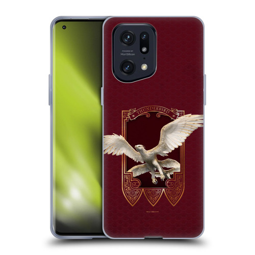 Fantastic Beasts And Where To Find Them Beasts Thunderbird Soft Gel Case for OPPO Find X5 Pro