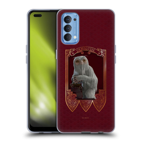 Fantastic Beasts And Where To Find Them Beasts Demiguise Soft Gel Case for OPPO Reno 4 5G