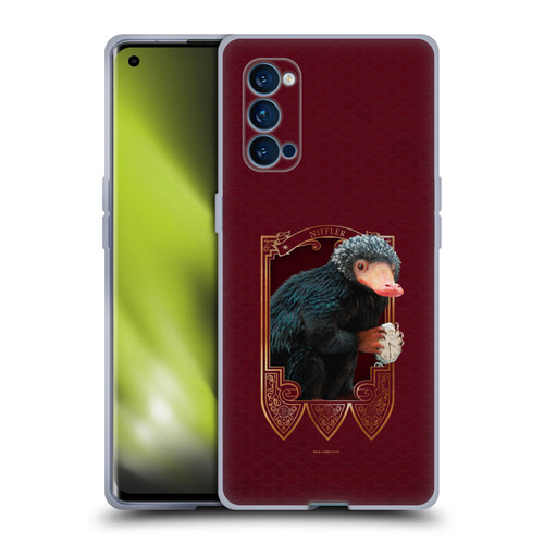Fantastic Beasts And Where To Find Them Beasts Niffler Soft Gel Case for OPPO Reno 4 Pro 5G