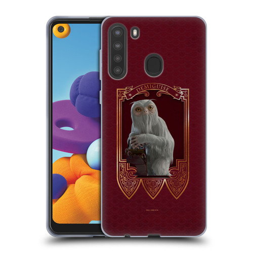 Fantastic Beasts And Where To Find Them Beasts Demiguise Soft Gel Case for Samsung Galaxy A21 (2020)