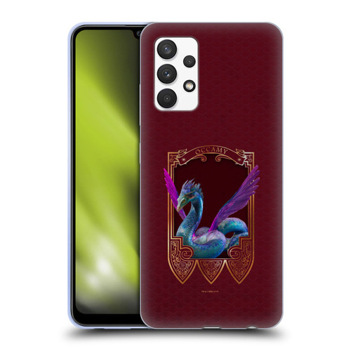 Fantastic Beasts And Where To Find Them Beasts Occamy Soft Gel Case for Samsung Galaxy A32 (2021)