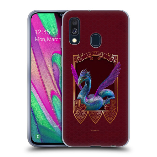 Fantastic Beasts And Where To Find Them Beasts Occamy Soft Gel Case for Samsung Galaxy A40 (2019)
