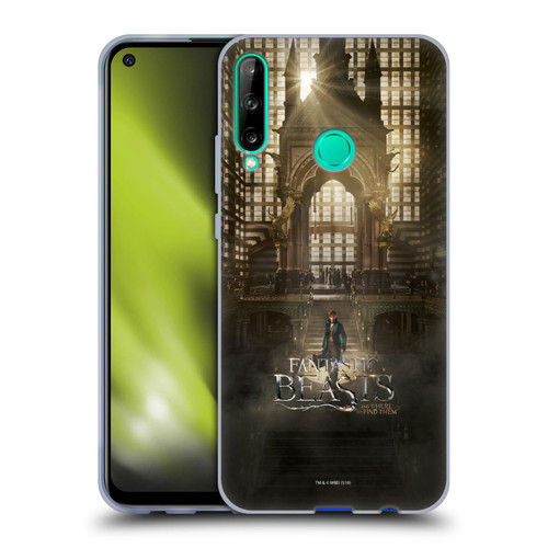 Fantastic Beasts And Where To Find Them Key Art Newt Scamander Poster 2 Soft Gel Case for Huawei P40 lite E