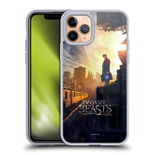 Fantastic Beasts And Where To Find Them Key Art Newt Scamander Poster 1 Soft Gel Case for Apple iPhone 11 Pro