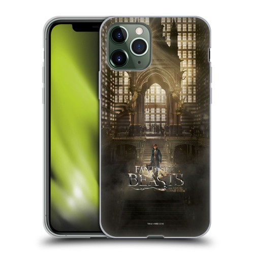 Fantastic Beasts And Where To Find Them Key Art Newt Scamander Poster 2 Soft Gel Case for Apple iPhone 11 Pro
