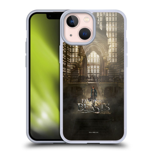 Fantastic Beasts And Where To Find Them Key Art Newt Scamander Poster 2 Soft Gel Case for Apple iPhone 13 Mini