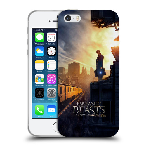 Fantastic Beasts And Where To Find Them Key Art Newt Scamander Poster 1 Soft Gel Case for Apple iPhone 5 / 5s / iPhone SE 2016