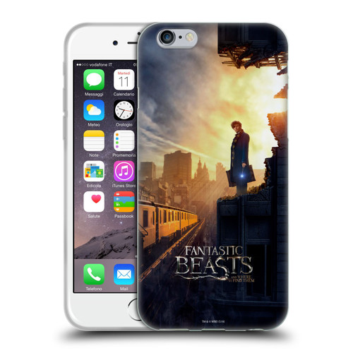 Fantastic Beasts And Where To Find Them Key Art Newt Scamander Poster 1 Soft Gel Case for Apple iPhone 6 / iPhone 6s