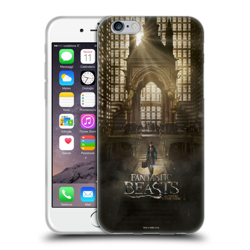 Fantastic Beasts And Where To Find Them Key Art Newt Scamander Poster 2 Soft Gel Case for Apple iPhone 6 / iPhone 6s