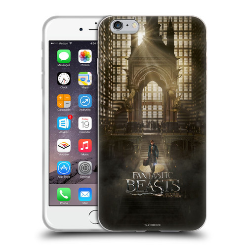 Fantastic Beasts And Where To Find Them Key Art Newt Scamander Poster 2 Soft Gel Case for Apple iPhone 6 Plus / iPhone 6s Plus