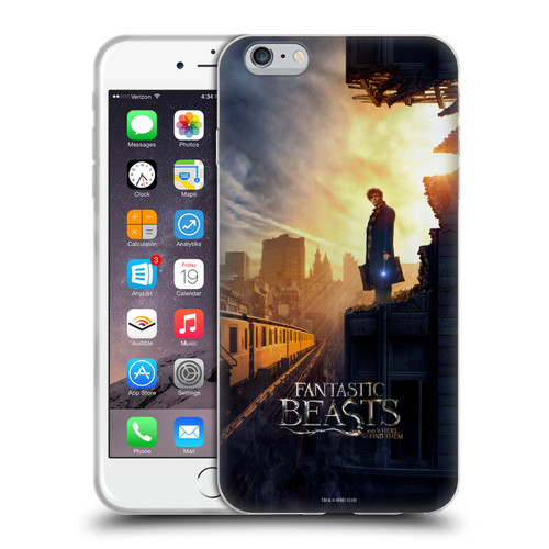 Fantastic Beasts And Where To Find Them Key Art Newt Scamander Poster 1 Soft Gel Case for Apple iPhone 6 Plus / iPhone 6s Plus