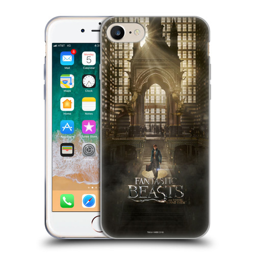 Fantastic Beasts And Where To Find Them Key Art Newt Scamander Poster 2 Soft Gel Case for Apple iPhone 7 / 8 / SE 2020 & 2022