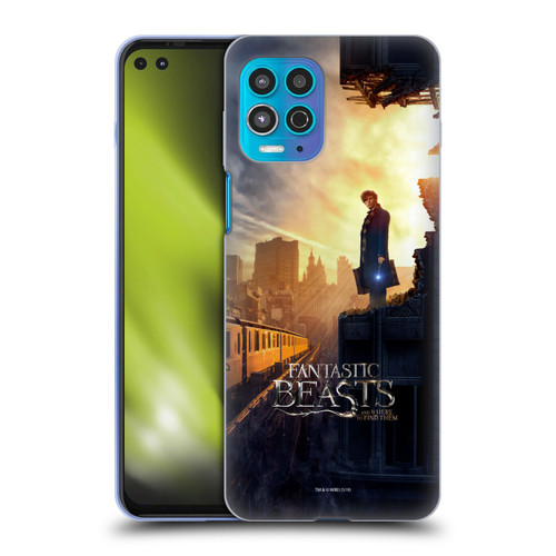 Fantastic Beasts And Where To Find Them Key Art Newt Scamander Poster 1 Soft Gel Case for Motorola Moto G100