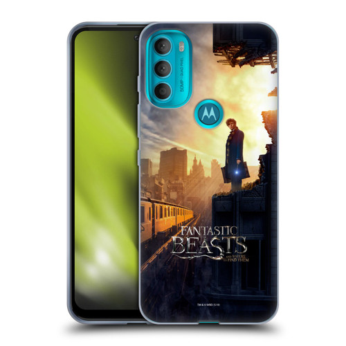 Fantastic Beasts And Where To Find Them Key Art Newt Scamander Poster 1 Soft Gel Case for Motorola Moto G71 5G