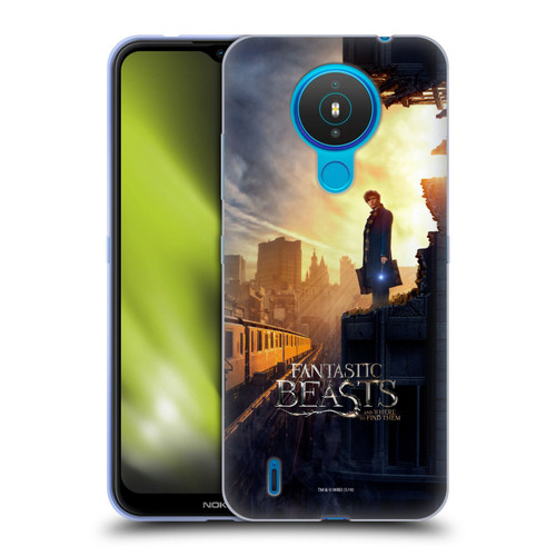 Fantastic Beasts And Where To Find Them Key Art Newt Scamander Poster 1 Soft Gel Case for Nokia 1.4