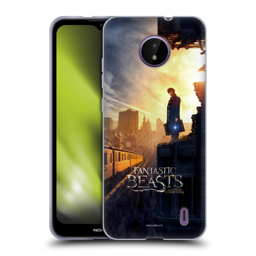 Fantastic Beasts And Where To Find Them Key Art Newt Scamander Poster 1 Soft Gel Case for Nokia C10 / C20