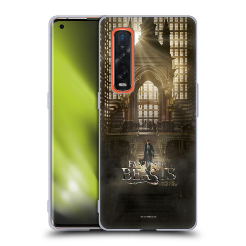 Fantastic Beasts And Where To Find Them Key Art Newt Scamander Poster 2 Soft Gel Case for OPPO Find X2 Pro 5G