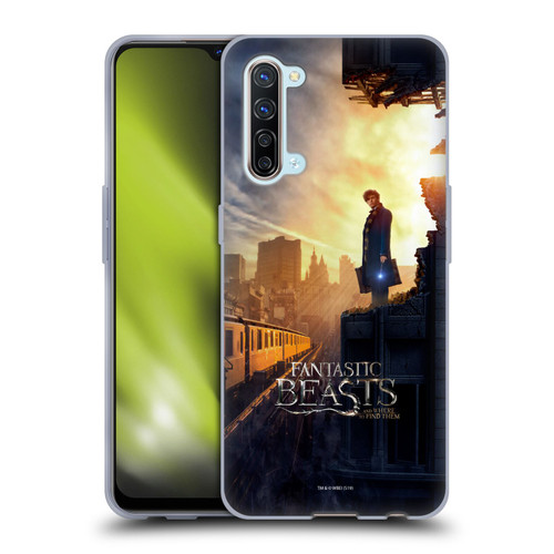 Fantastic Beasts And Where To Find Them Key Art Newt Scamander Poster 1 Soft Gel Case for OPPO Find X2 Lite 5G
