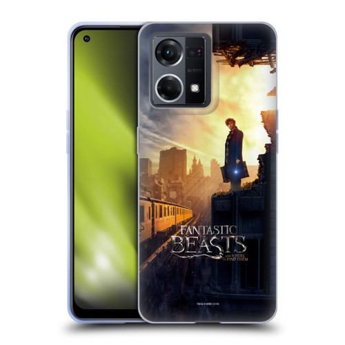 Fantastic Beasts And Where To Find Them Key Art Newt Scamander Poster 1 Soft Gel Case for OPPO Reno8 4G