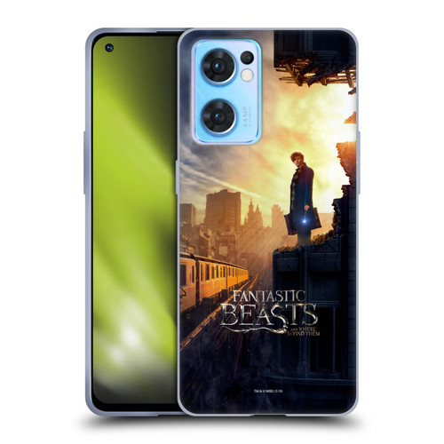 Fantastic Beasts And Where To Find Them Key Art Newt Scamander Poster 1 Soft Gel Case for OPPO Reno7 5G / Find X5 Lite
