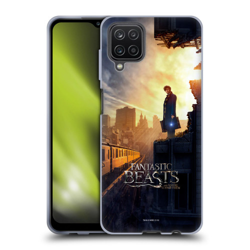 Fantastic Beasts And Where To Find Them Key Art Newt Scamander Poster 1 Soft Gel Case for Samsung Galaxy A12 (2020)