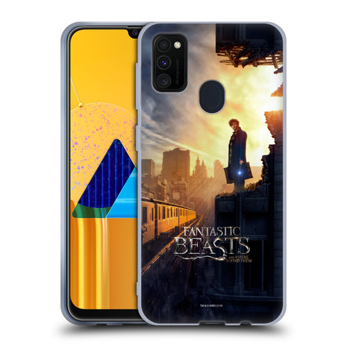 Fantastic Beasts And Where To Find Them Key Art Newt Scamander Poster 1 Soft Gel Case for Samsung Galaxy M30s (2019)/M21 (2020)