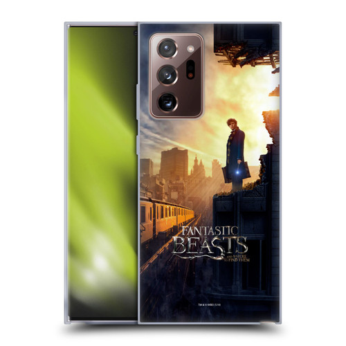 Fantastic Beasts And Where To Find Them Key Art Newt Scamander Poster 1 Soft Gel Case for Samsung Galaxy Note20 Ultra / 5G