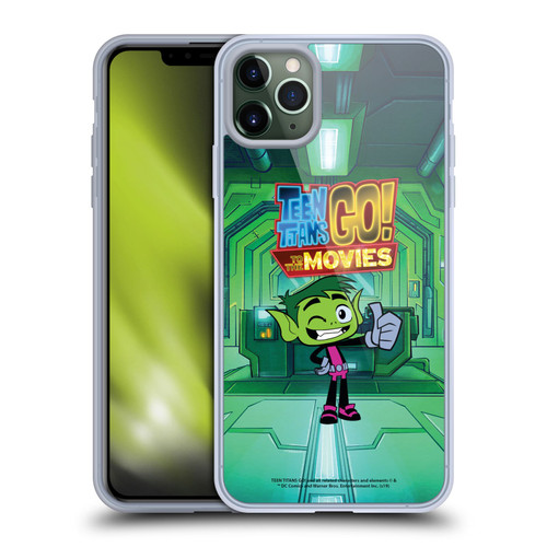 Teen Titans Go! To The Movies Character Art Beastboy Soft Gel Case for Apple iPhone 11 Pro Max