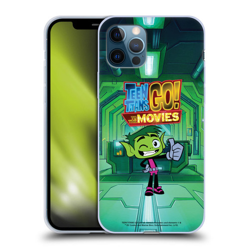 Teen Titans Go! To The Movies Character Art Beastboy Soft Gel Case for Apple iPhone 12 / iPhone 12 Pro
