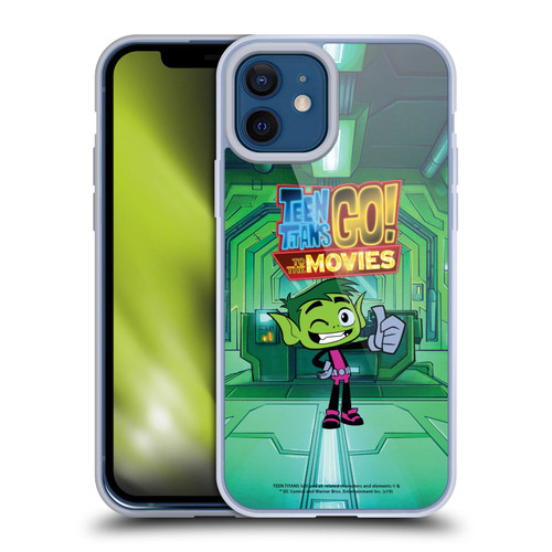 Teen Titans Go! To The Movies Character Art Beastboy Soft Gel Case for Apple iPhone 12 / iPhone 12 Pro