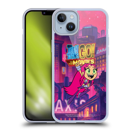 Teen Titans Go! To The Movies Character Art Starfire Soft Gel Case for Apple iPhone 14 Plus