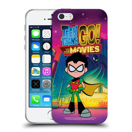 Teen Titans Go! To The Movies Character Art Robin Soft Gel Case for Apple iPhone 5 / 5s / iPhone SE 2016