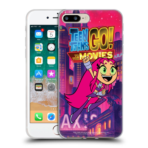 Teen Titans Go! To The Movies Character Art Starfire Soft Gel Case for Apple iPhone 7 Plus / iPhone 8 Plus