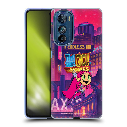 Teen Titans Go! To The Movies Character Art Starfire Soft Gel Case for Motorola Edge 30