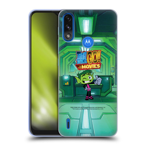 Teen Titans Go! To The Movies Character Art Beastboy Soft Gel Case for Motorola Moto E7 Power / Moto E7i Power