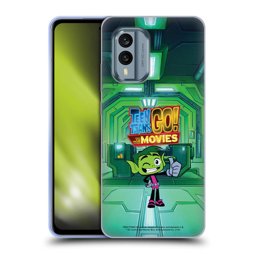Teen Titans Go! To The Movies Character Art Beastboy Soft Gel Case for Nokia X30