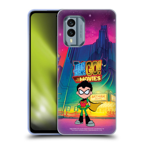 Teen Titans Go! To The Movies Character Art Robin Soft Gel Case for Nokia X30