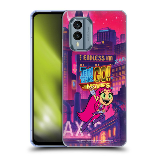 Teen Titans Go! To The Movies Character Art Starfire Soft Gel Case for Nokia X30